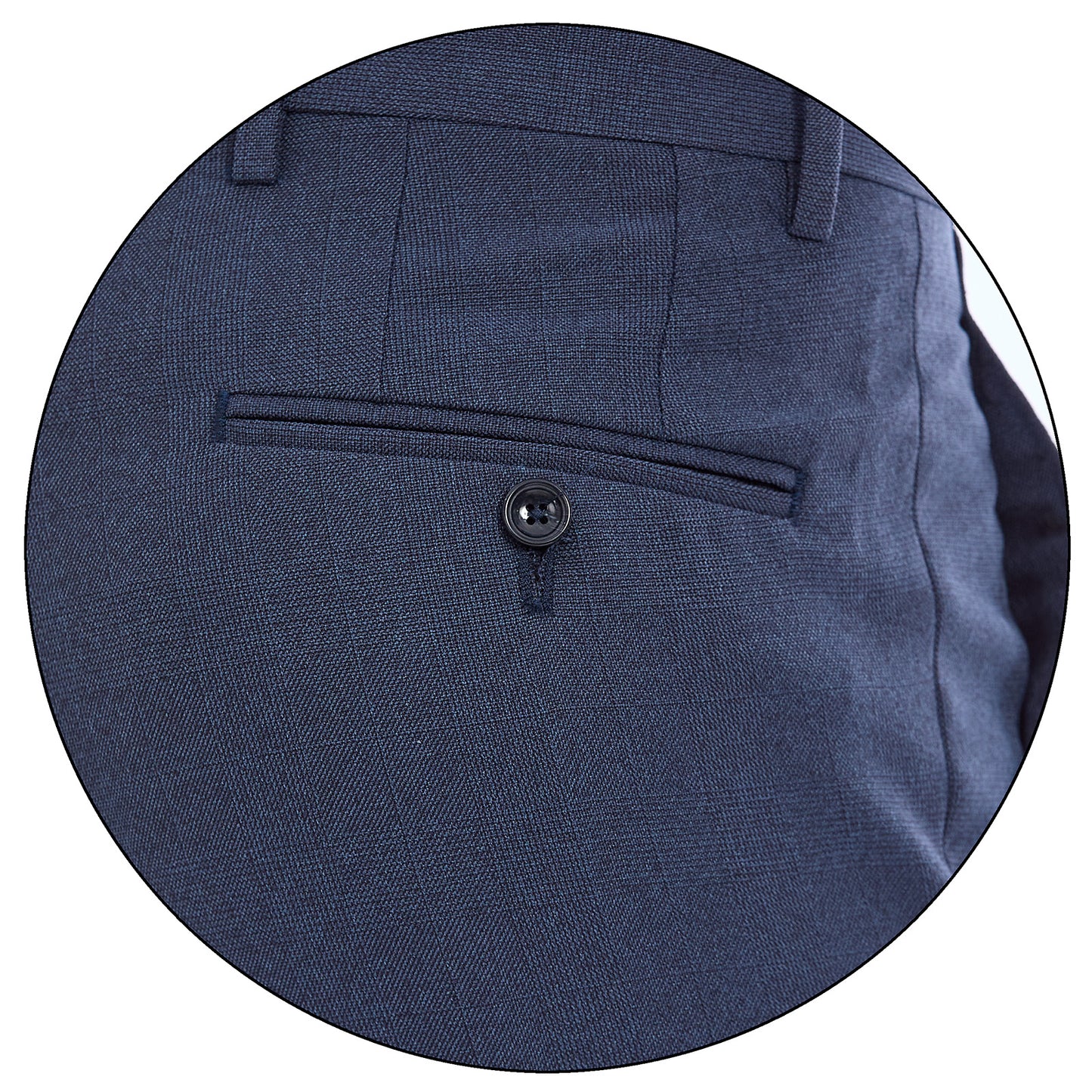 Pantalón Para Caballero Separates Tejido  A Cuadros