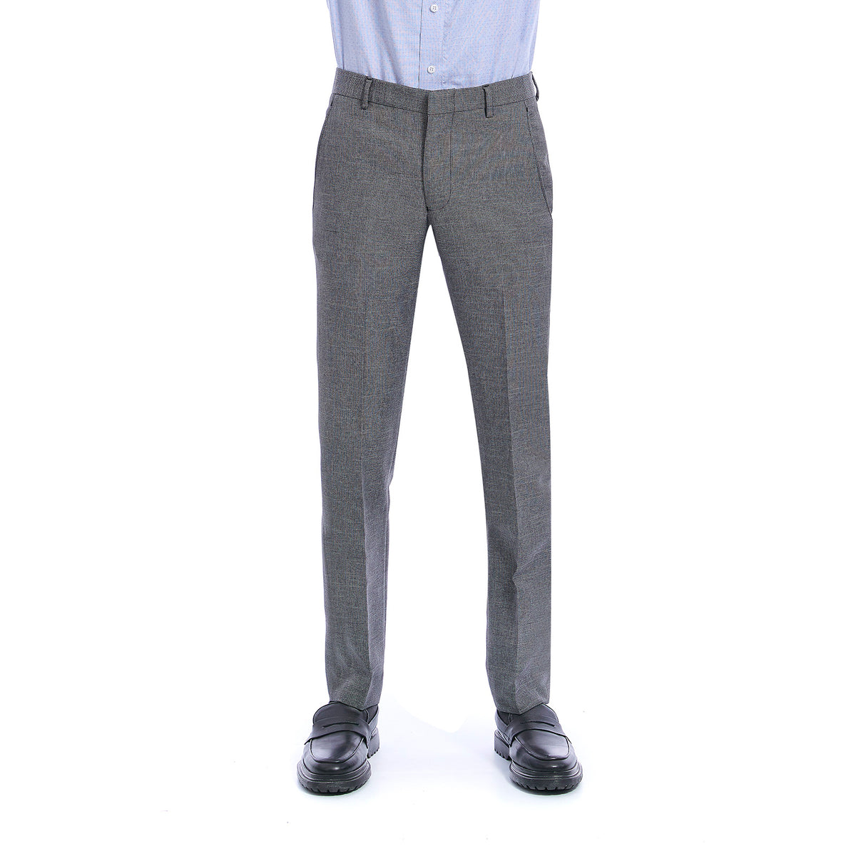 Pantalón Slim Fit Textura para Caballero Elegante Formal