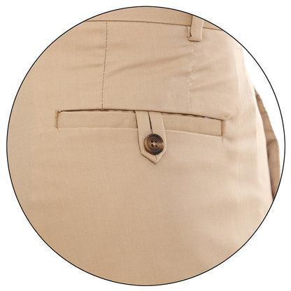 Pantalón Business Casual Fit Slim Para Hombre