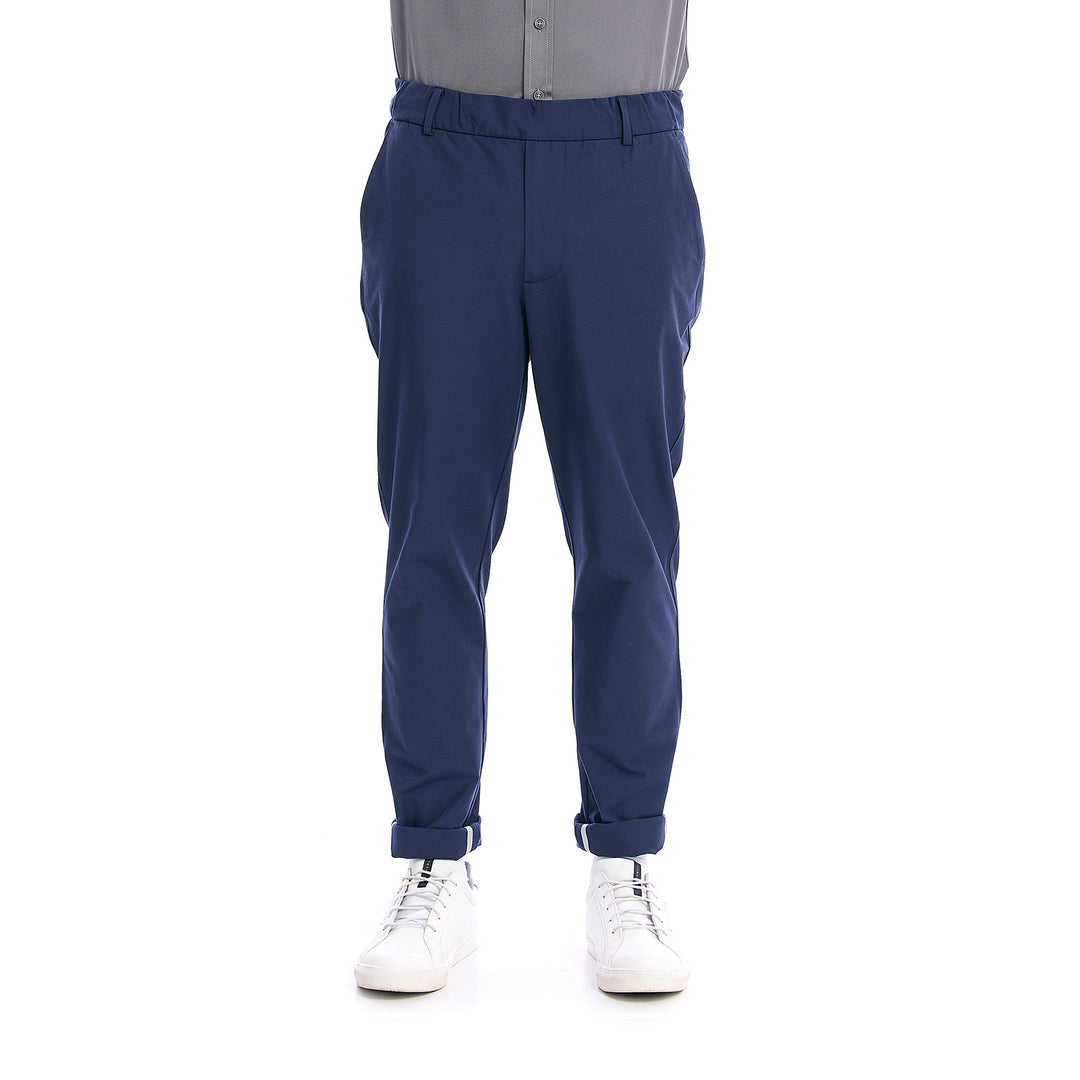 Pantalón Casual Para Caballero Ajuste Flexible con Jareta