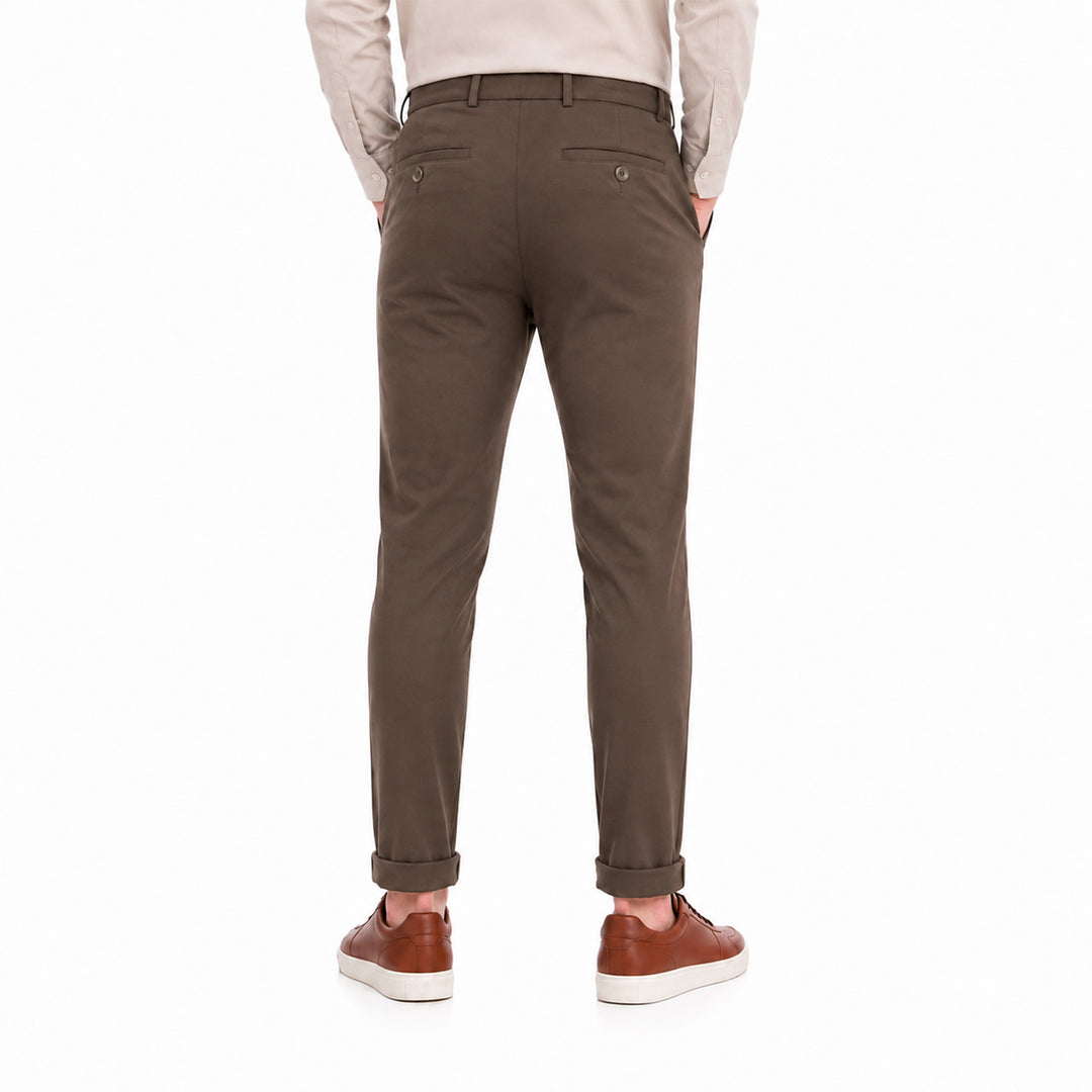 Pantalón Slim Fit Casual Ajustable para Hombre Vittorio Forti