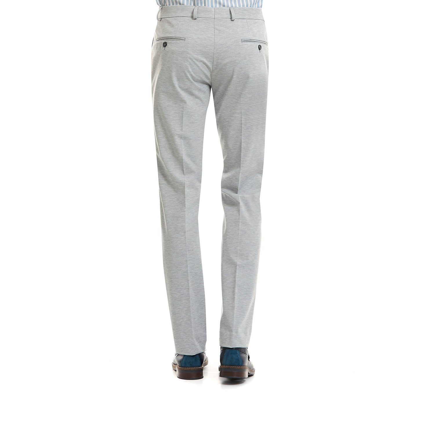 Pantalón Separates Fit Slim en tejido liso con Ajuste Flexible