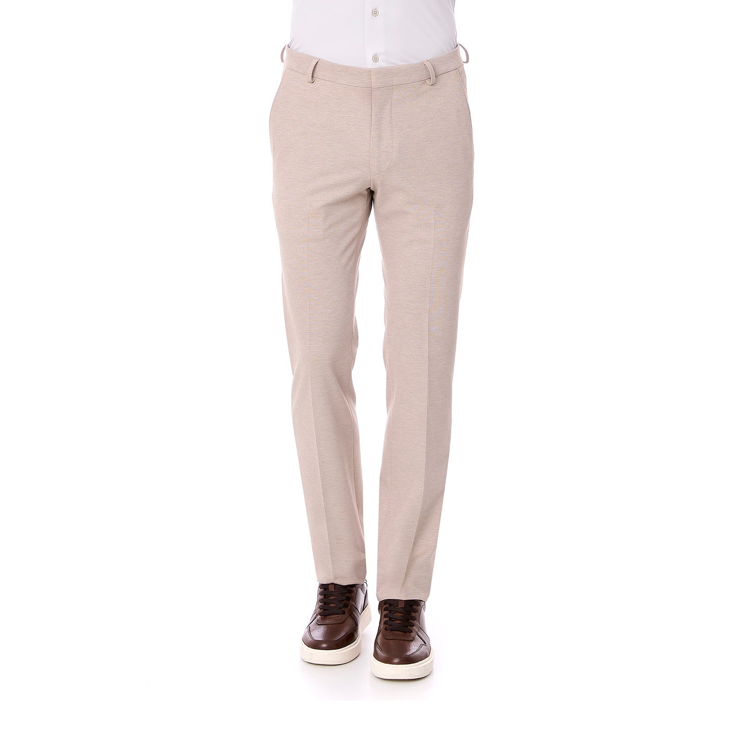 Pantalón Slim Fit Jaspe Stretch para Caballero Elegante