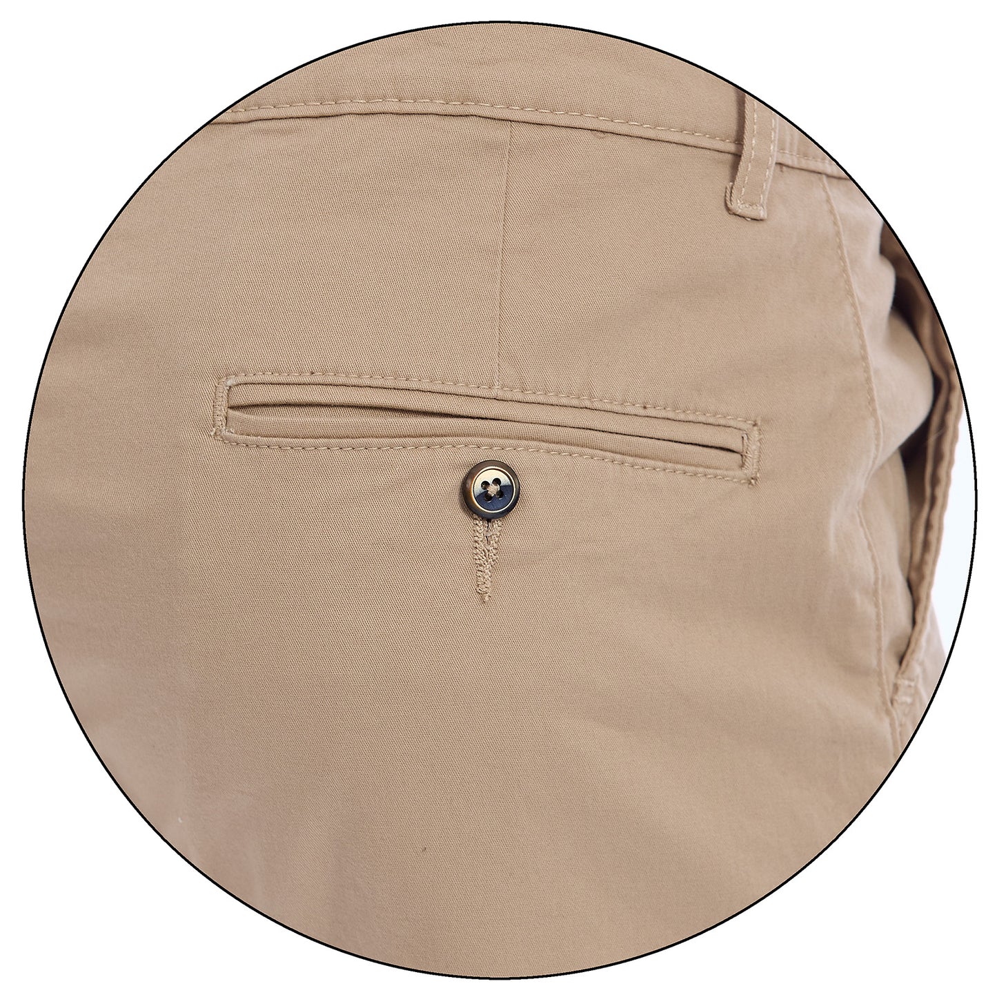 Pantalón Para Caballero Slim Fit Liso Casual