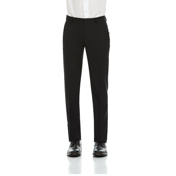 Pantalon Separates Fit Slim, en tejido Negro liso