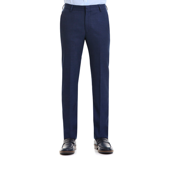 Pantalón Separates Fit Slim en tejido Azul