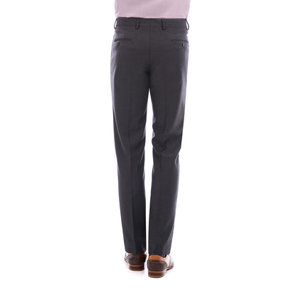 Pantalón Separates Slim Fit Corte Recto Tejido A Mini CuadrosVittorio Forti
