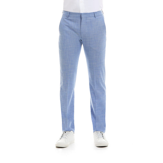 Pantalón Separates Corte Recto Azul Vittorio Forti