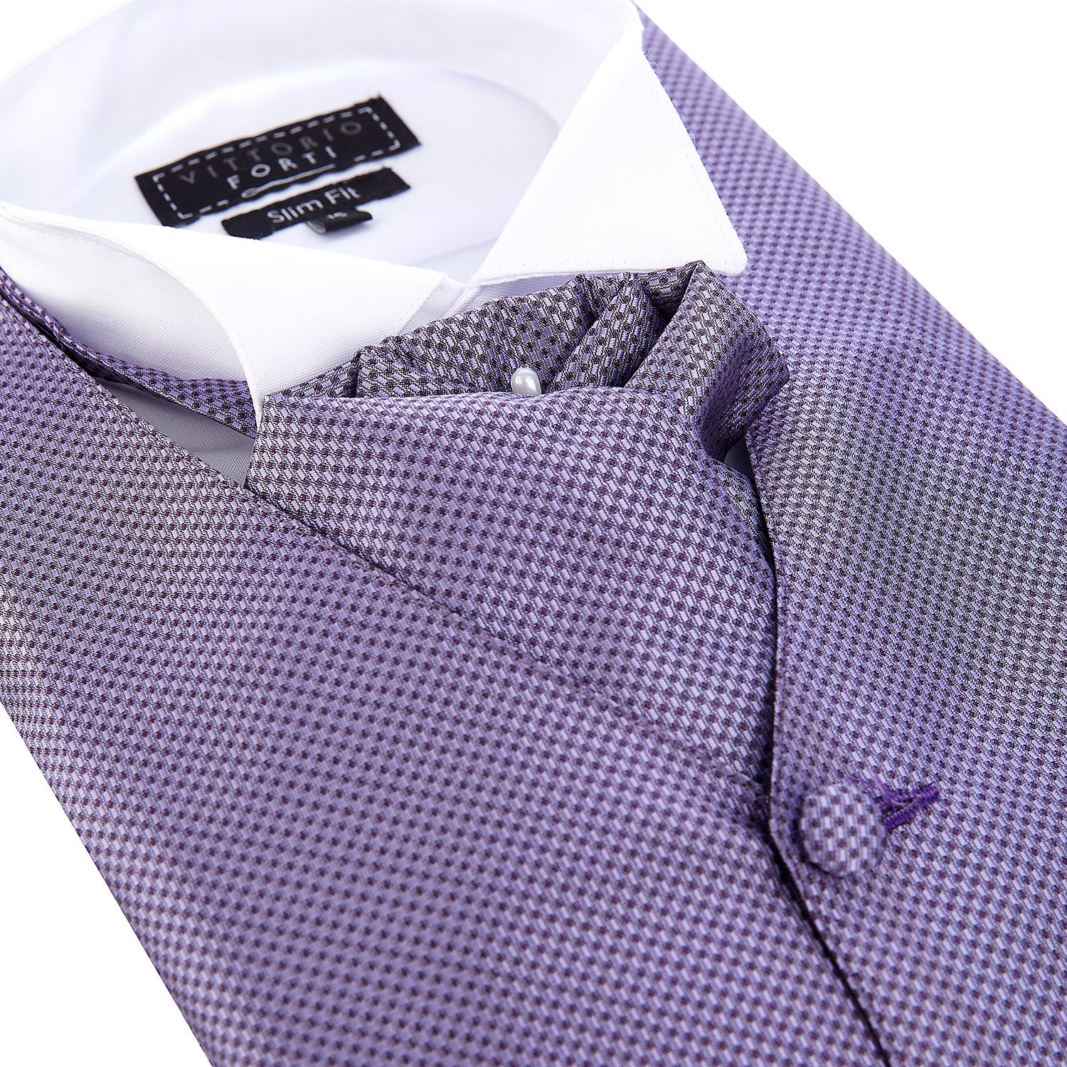 Chaleco con plastron para caballero Vittorio Forti