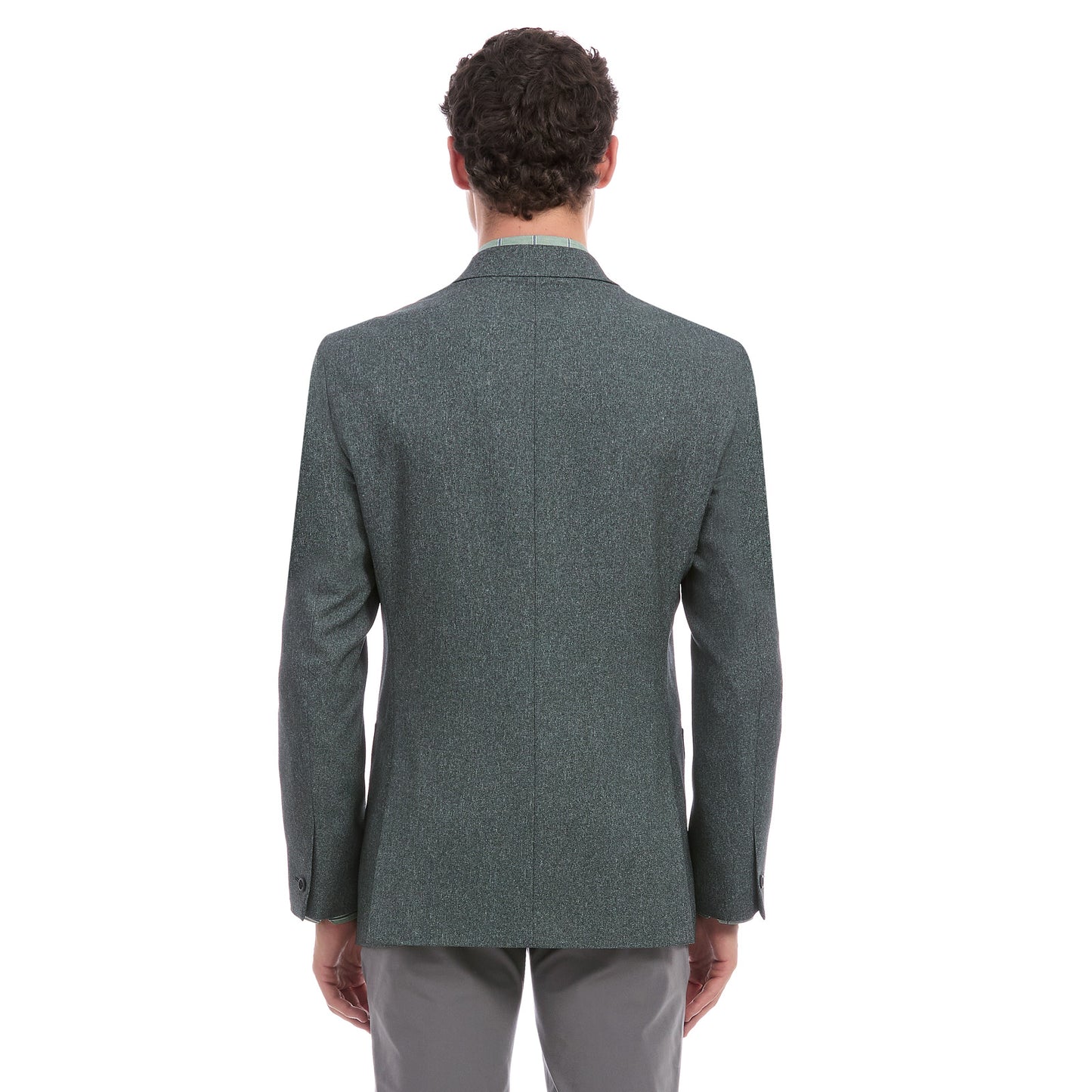 Saco Casual Para Caballero Slim Fit En Tejido  Liso