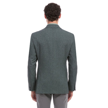 Saco Casual Para Caballero Slim Fit En Tejido  Liso