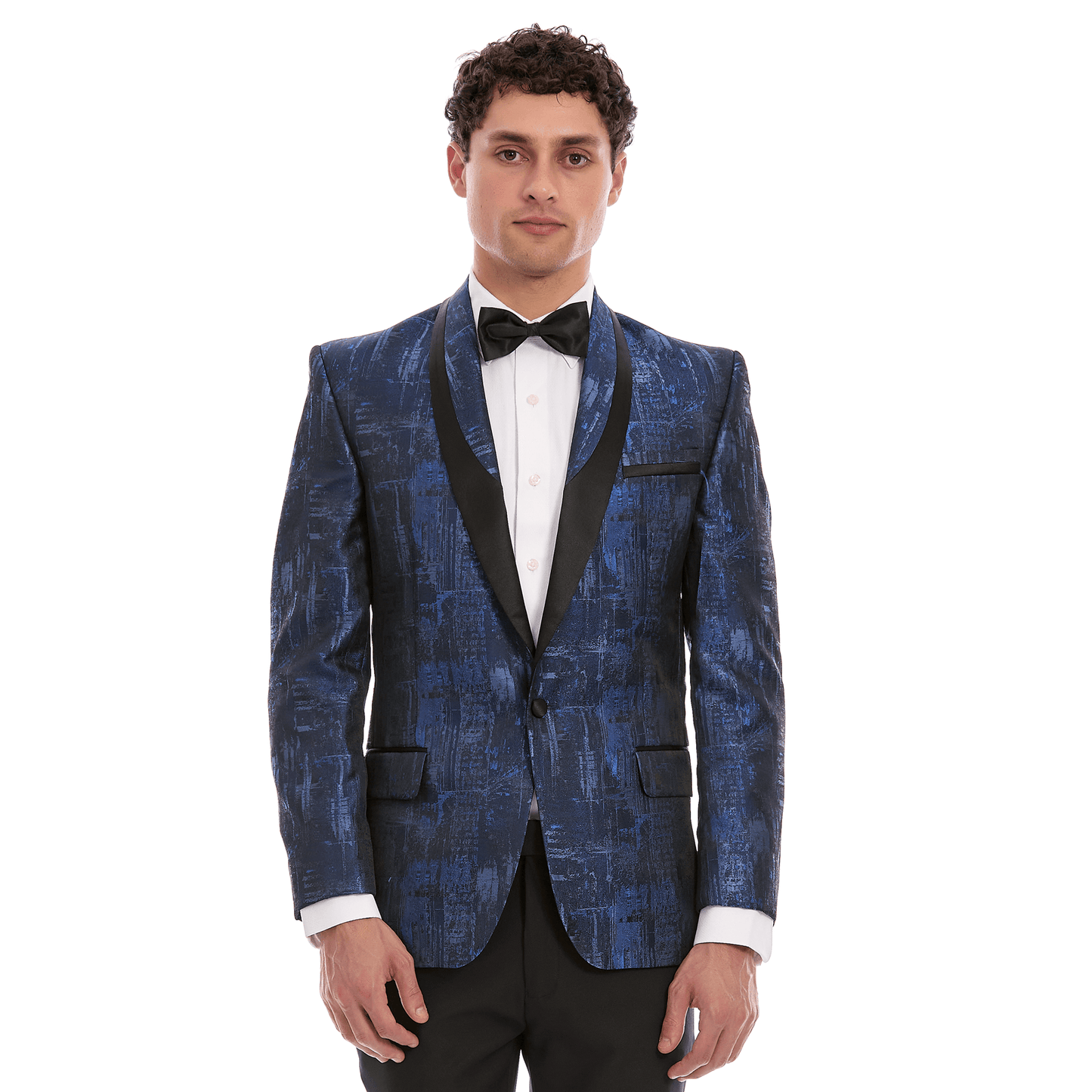 Saco Ceremonia Para Caballero Slim Fit  Solapa Satinada