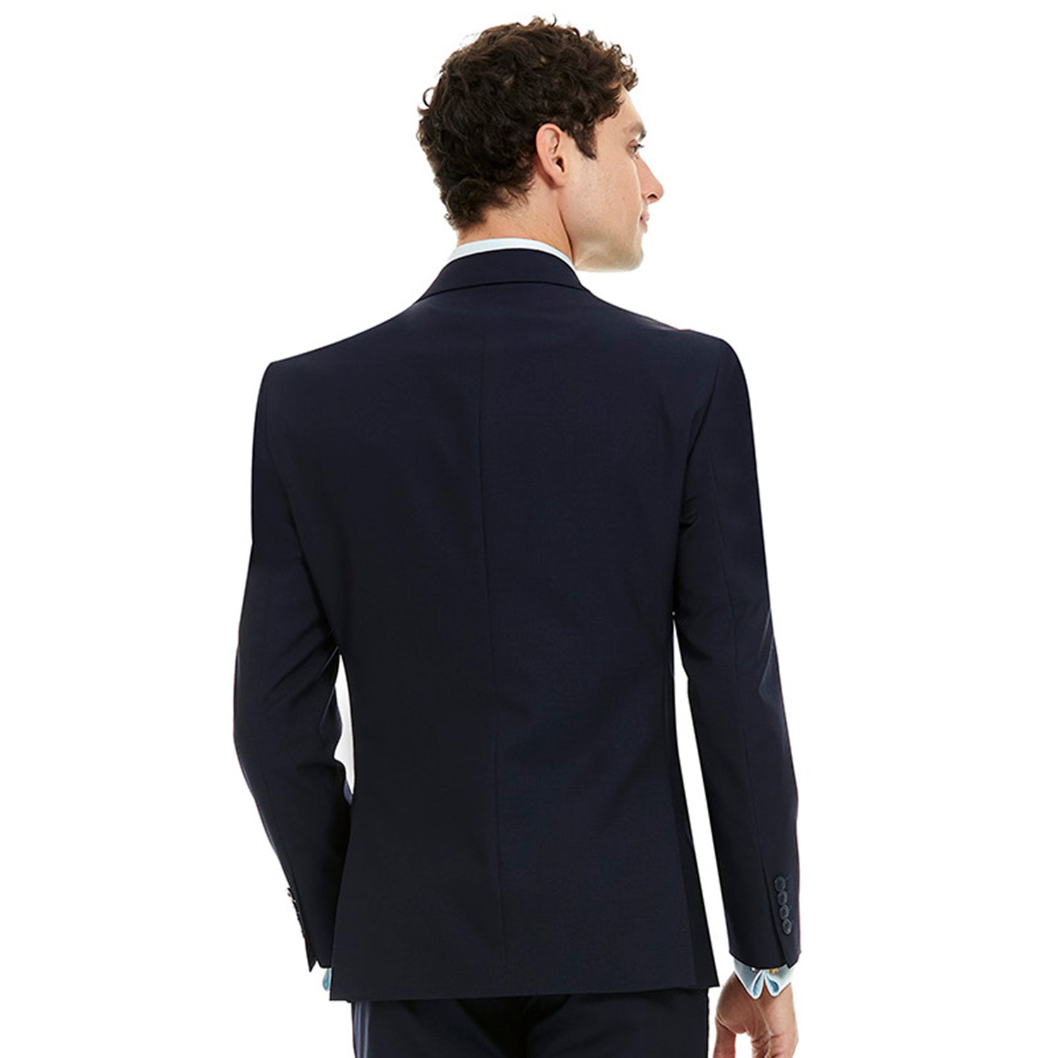 Saco separates Slim Fit en tejido liso