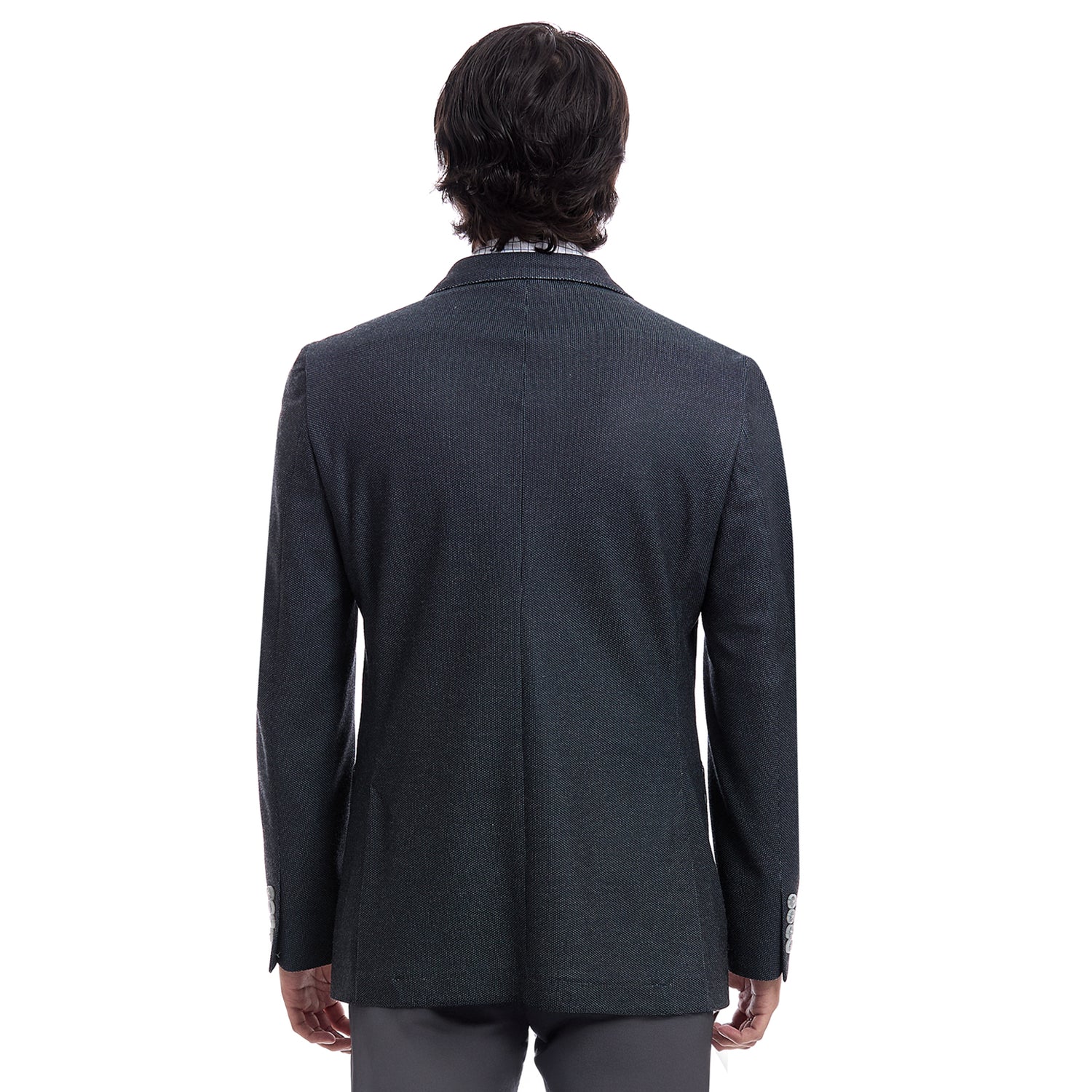 Saco Casual Para Hombre Slim Fit En Tejido Liso