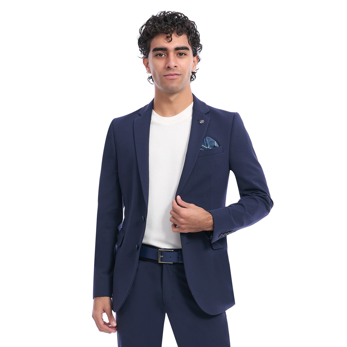 Saco Separate de Dos Botones con Espalda Desfoderada