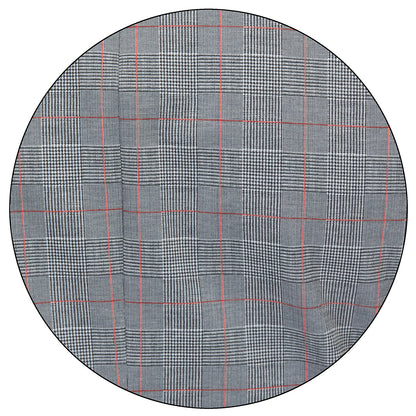 Saco casual en tejido a cuadros Slim Fit