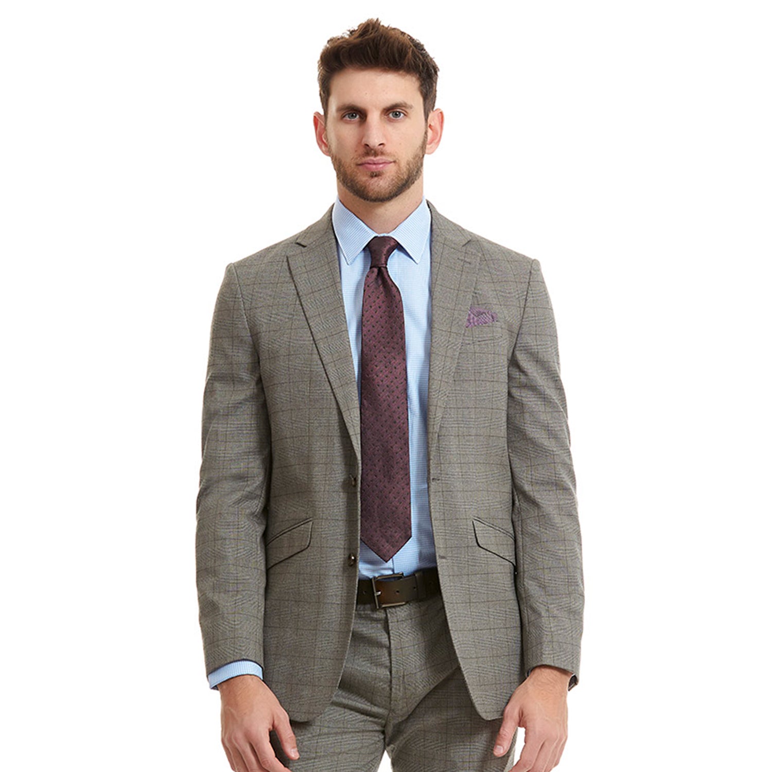 Saco separates Para Caballero Slim Fit en Tejido a Cuadros