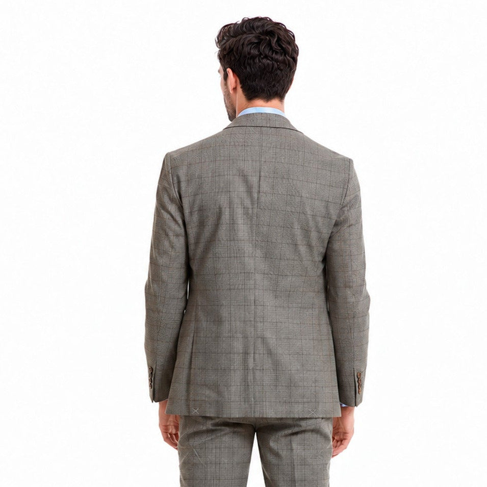Saco separates Para Caballero Slim Fit en Tejido a Cuadros