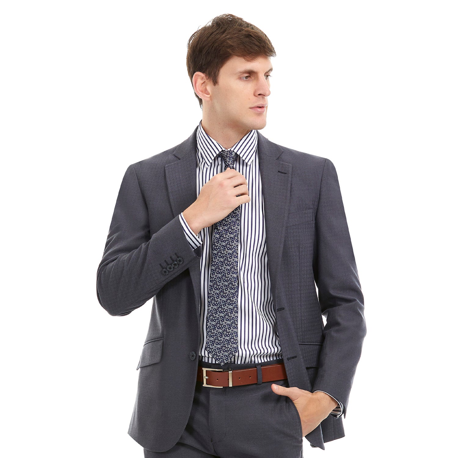 Saco Separates Para Caballero Slim Fit Recto Dos Botones
