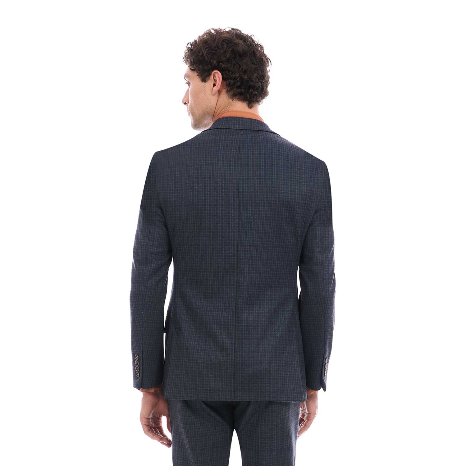 Saco Separates Fit Slim en Tejido A Cuadros