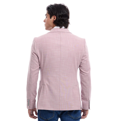 Saco casual para caballero Fit slim Liso Vittorio Forti