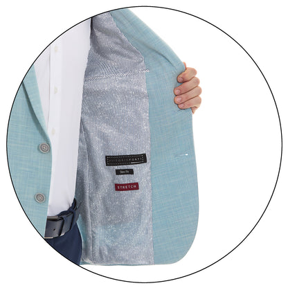 Saco Casual Para Caballero Slim  Fit Liso