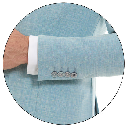 Saco Casual Para Caballero Slim  Fit Liso
