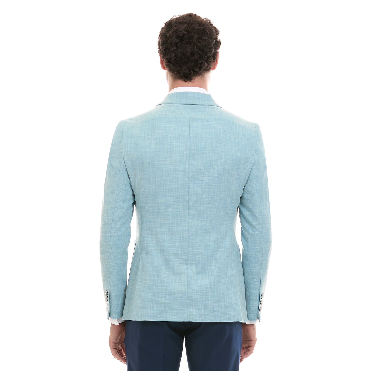Saco Casual Para Caballero Slim  Fit Liso