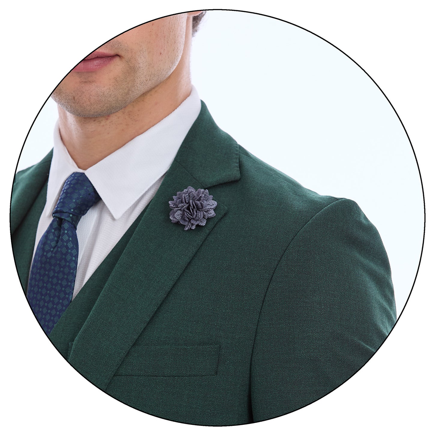 Saco Separates Para Caballero Slim Fit Solapa Escuadra Liso