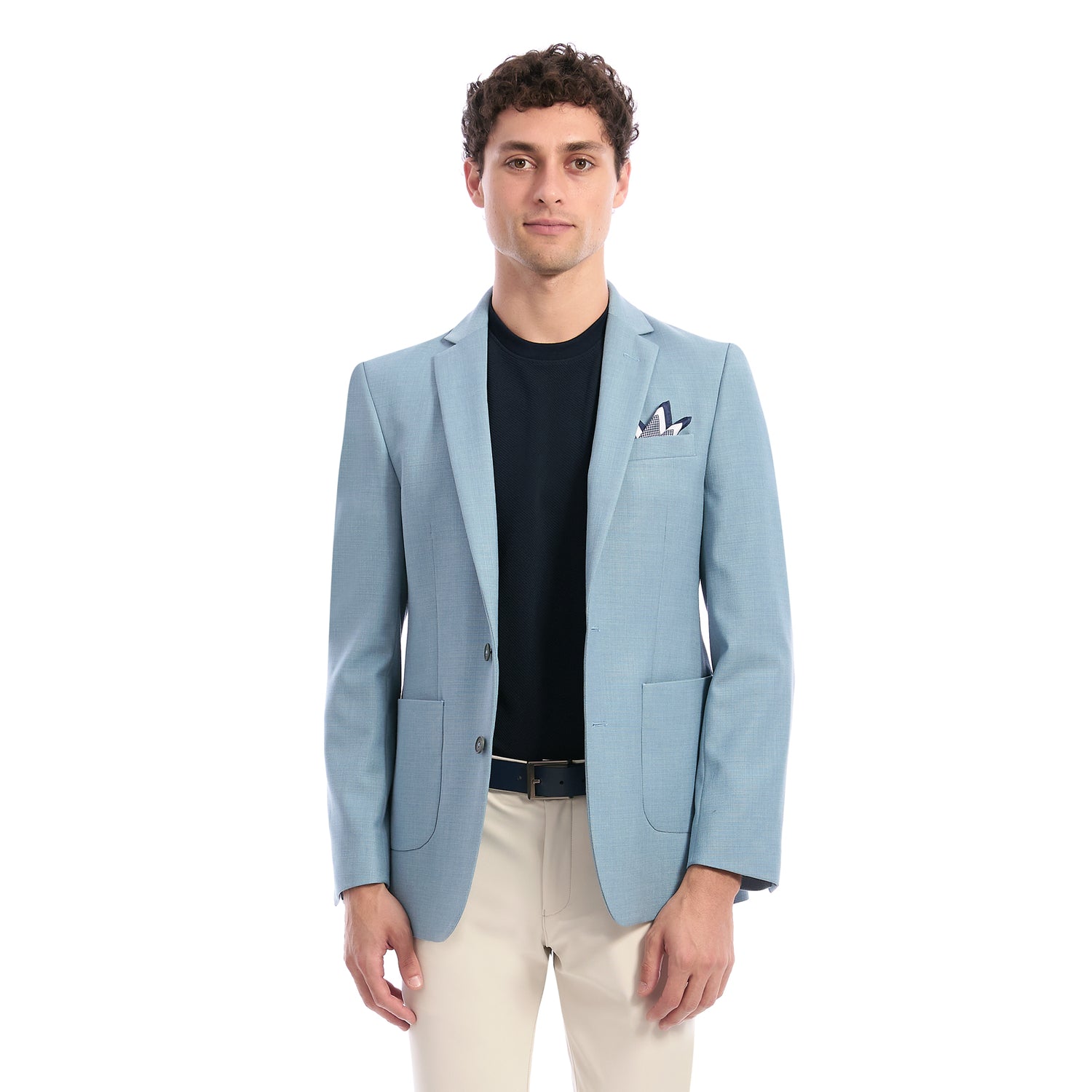 Saco New Slim para Hombre Liso Business Casual