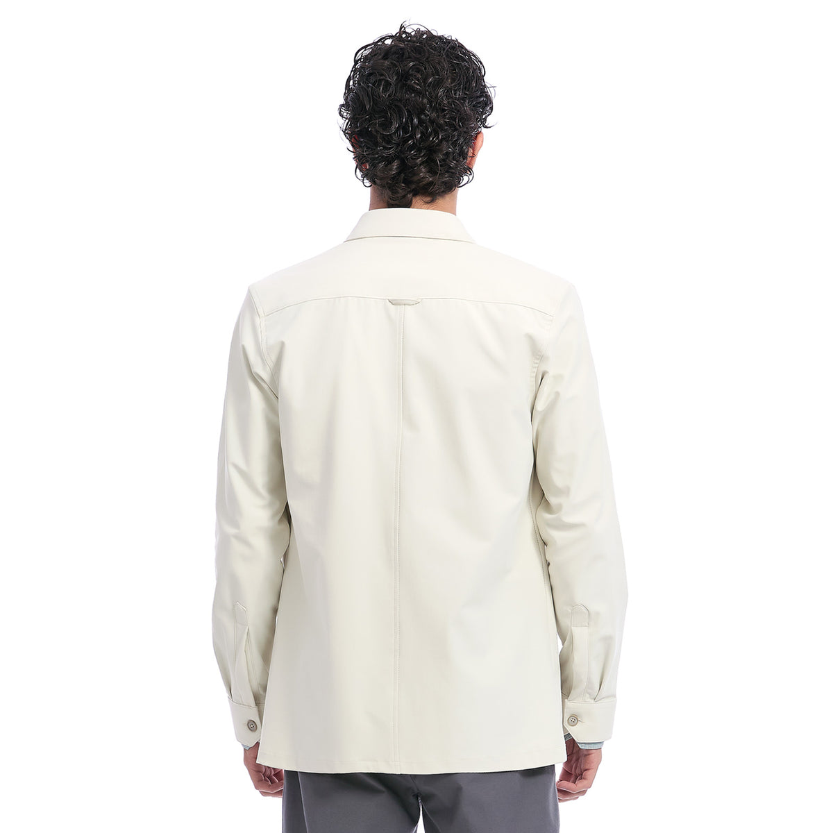 Sobrecamisa Regular Fit con Cuatro Bolsillos para Caballero