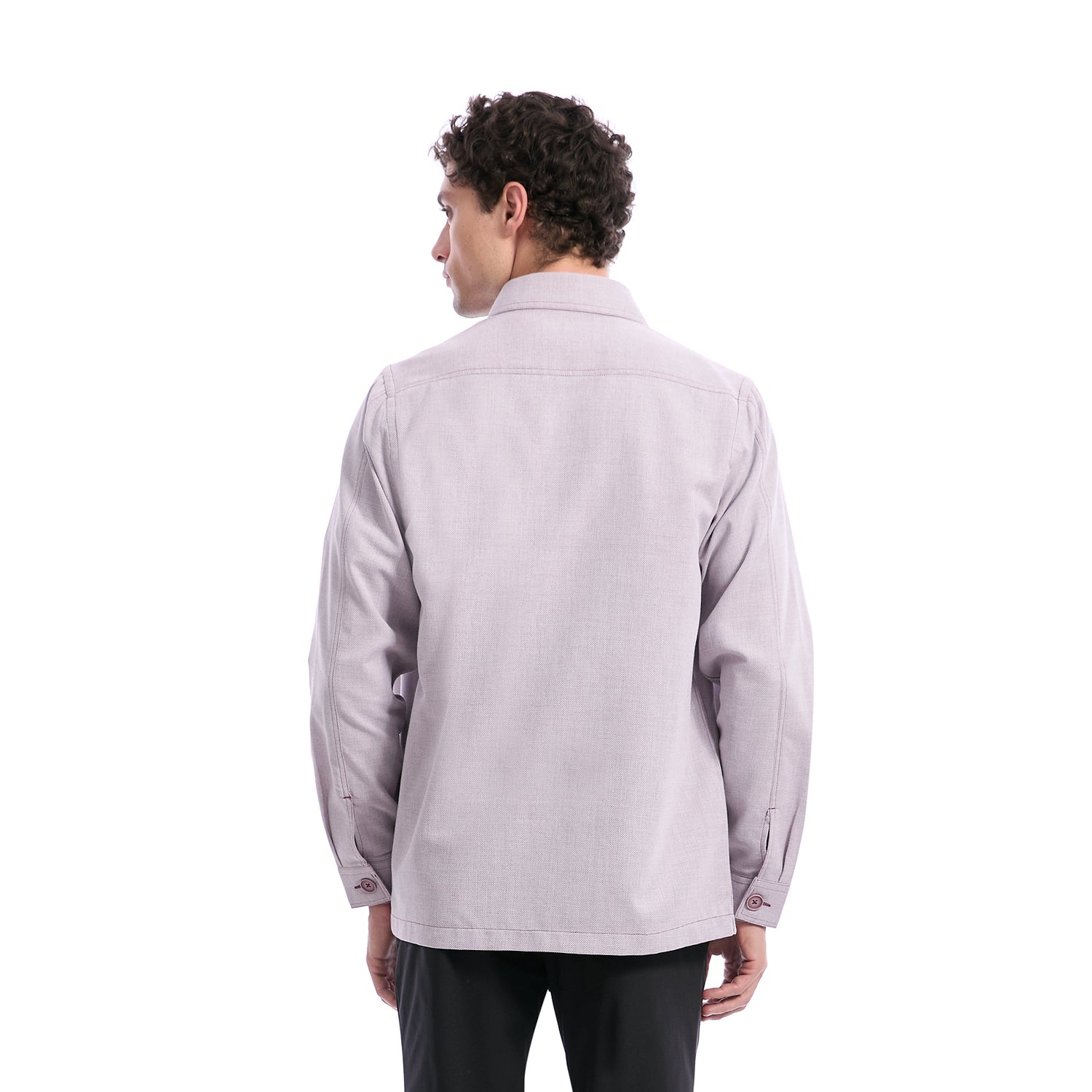 Sobrecamisa Casual para Hombre  Cuello Spread