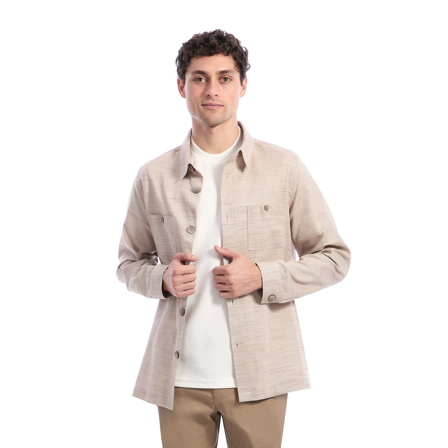Sobrecamisa para Hombre Manga Larga