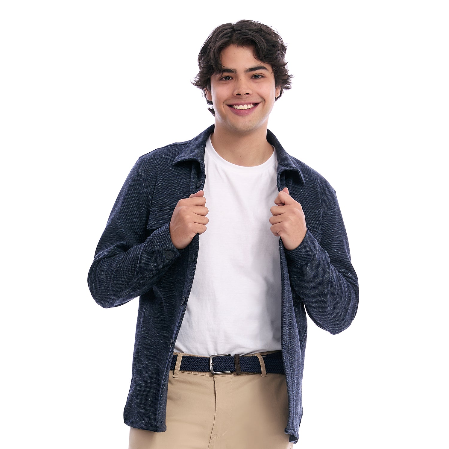 Sobrecamisa Casual Manga Larga