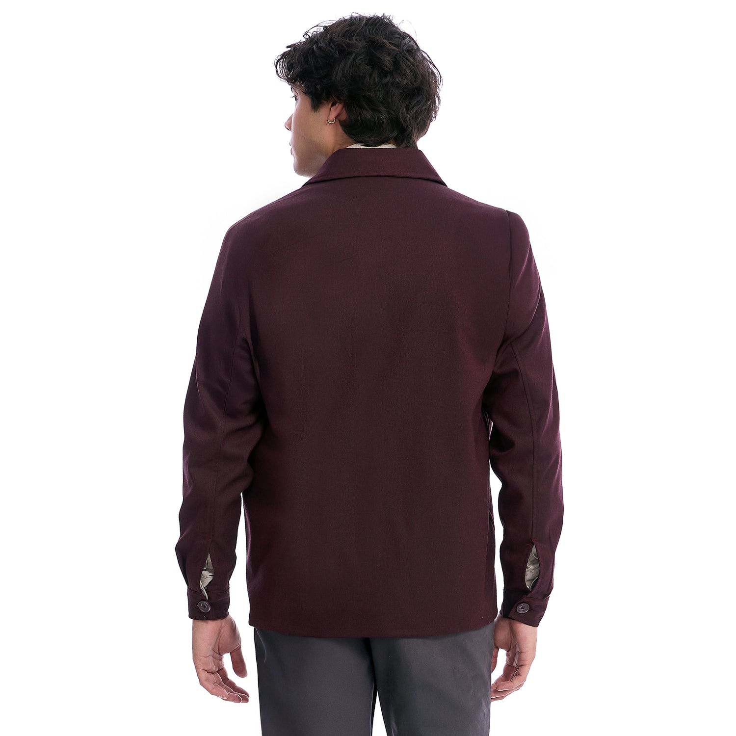 Sobrecamisa Casual Manga Larga