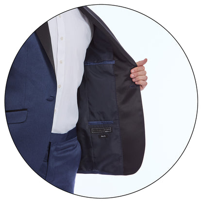 Smocking Para Caballero Slim Fit Solapa Pico Un Botón