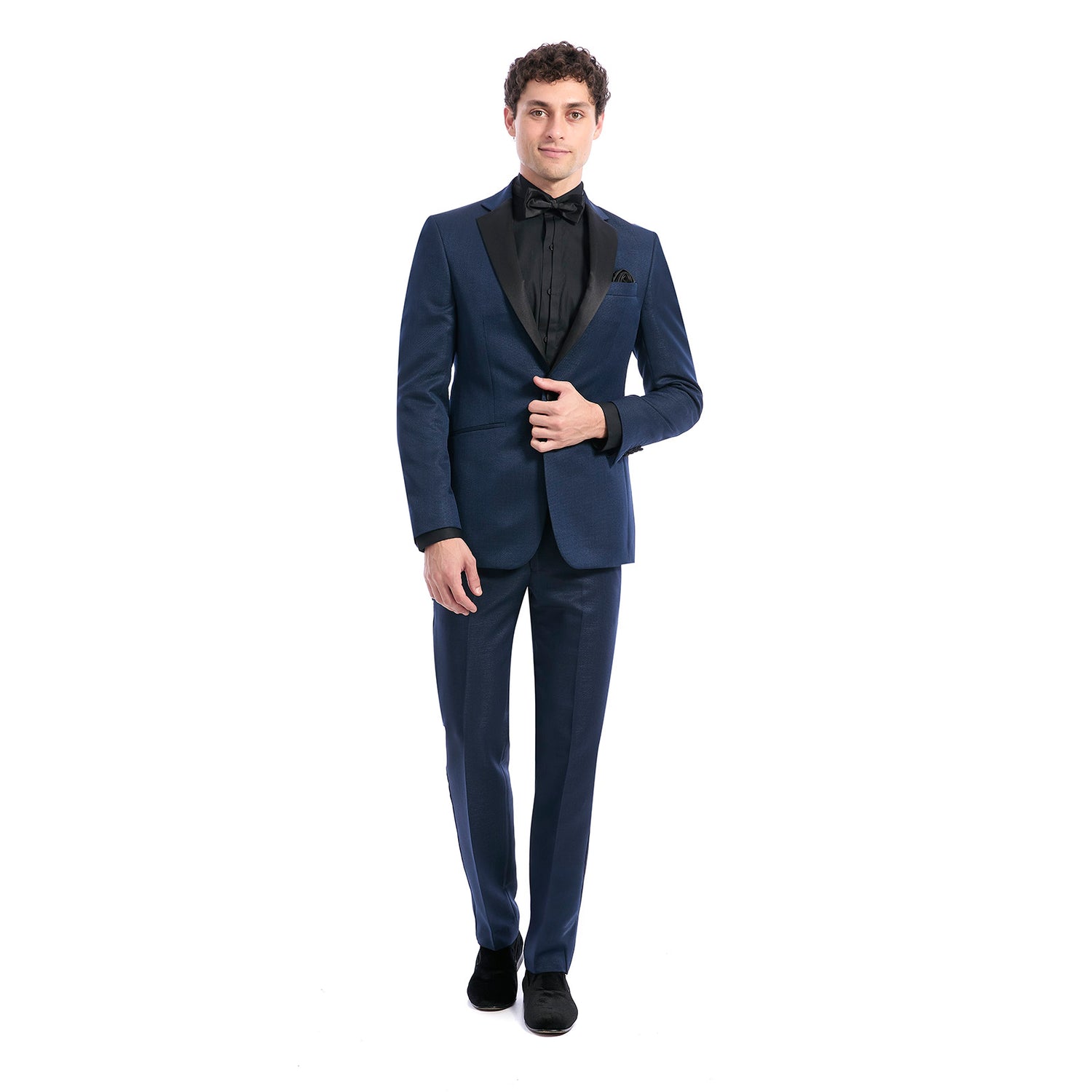 Smoking New Slim Fit para Caballero Solapa Satinada