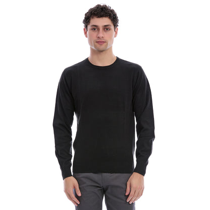 Suéter Para Caballero Cuello Redondo Slim Fit Tejido Fino