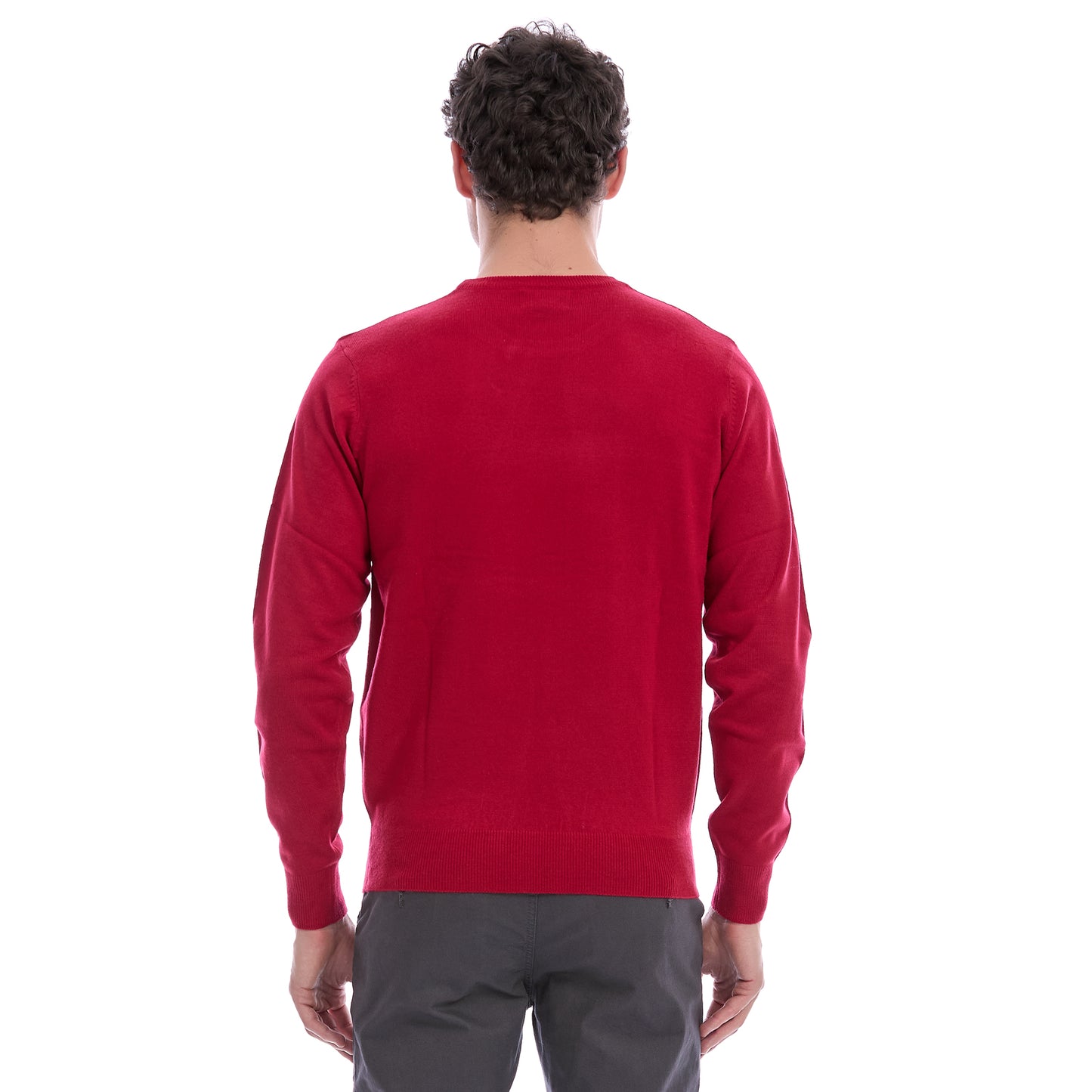 Suéter Para Caballero Cuello Redondo Slim Fit Tejido Fino