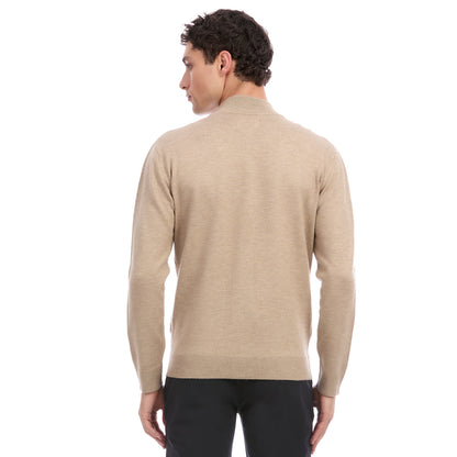 Suéter Caballero Cuello Alto con Cierre