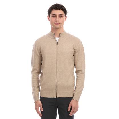 Suéter Caballero Cuello Alto con Cierre