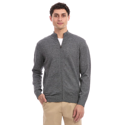 Suéter Caballero Cuello Alto con Cierre