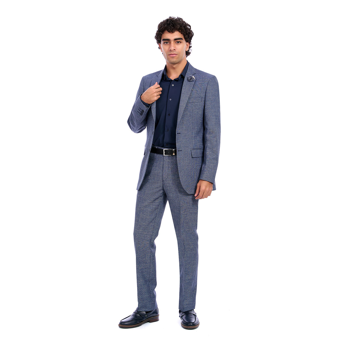 Traje New Slim Fit Textura para Caballero Elegante