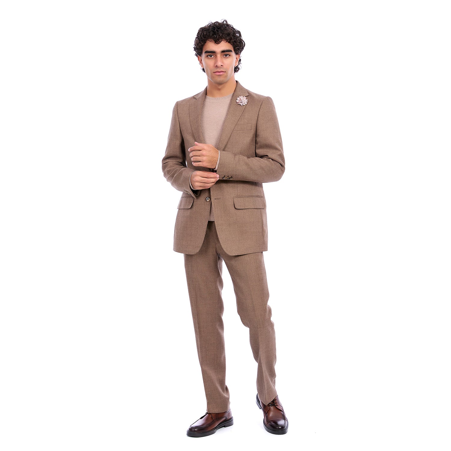 Traje New Slim Fit para Caballero con Textura Tejida