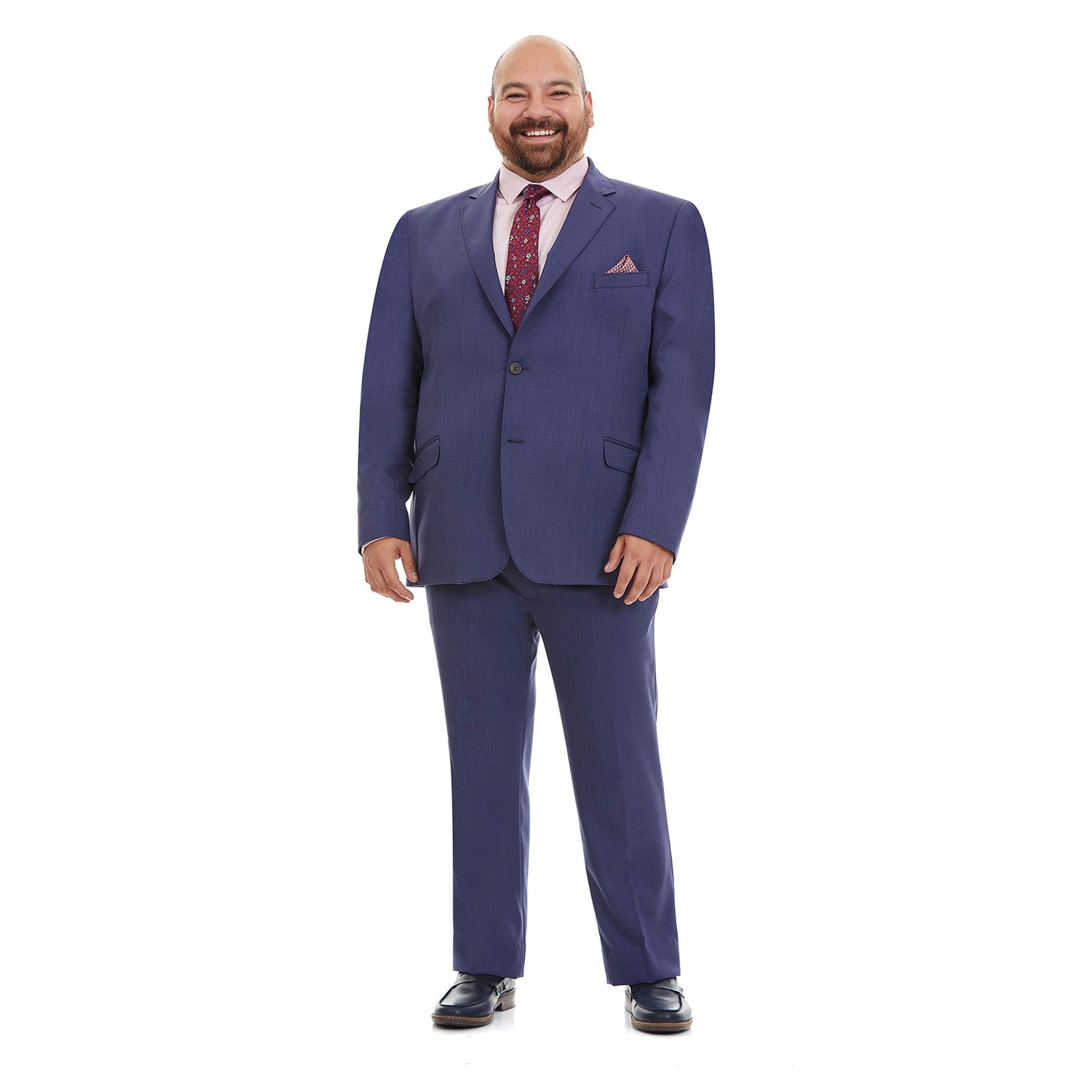 Traje Para Caballero Tallas Extra En Tejido Liso