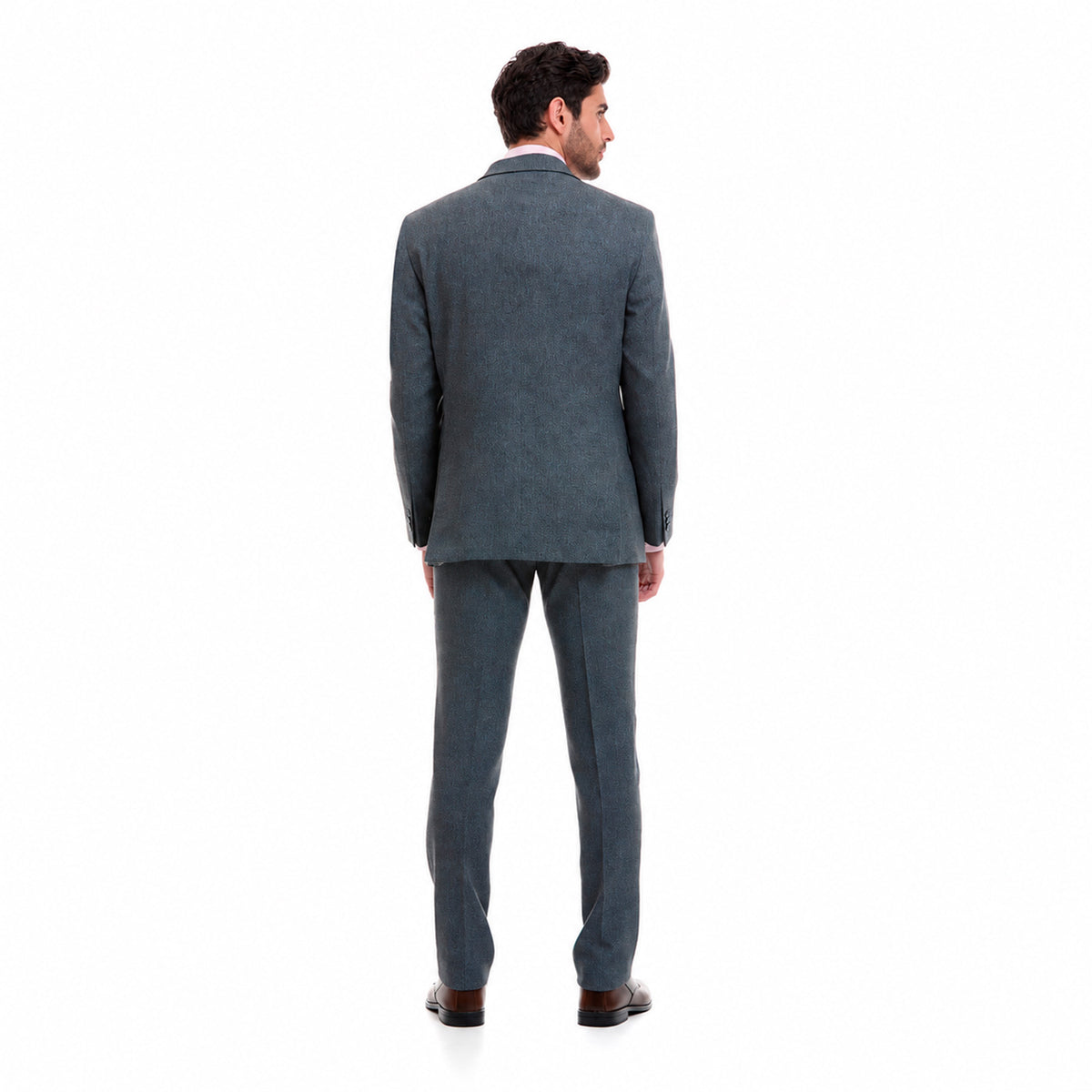 Traje para caballero Fit Slim en Tejido Liso