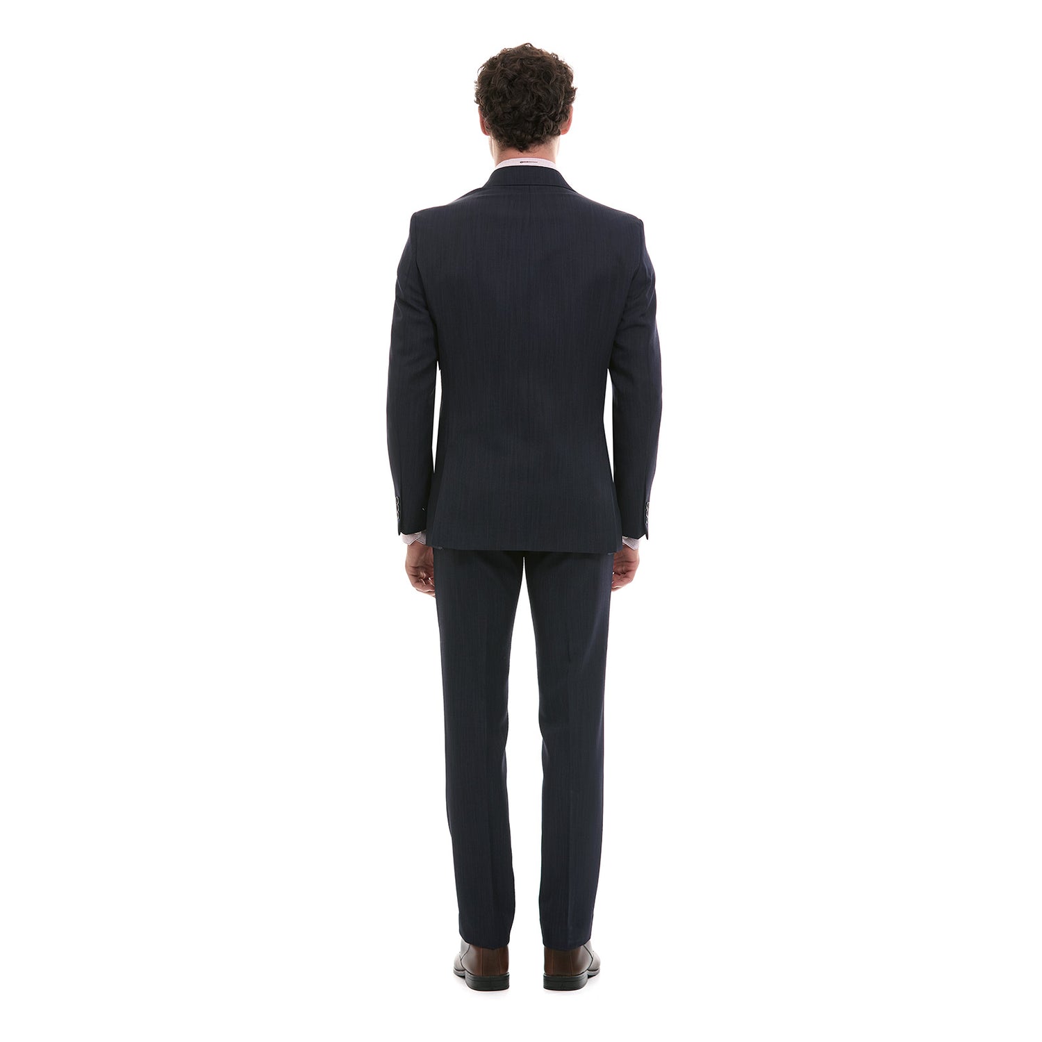 Traje para caballero Fit Slim en tejido de poliéster