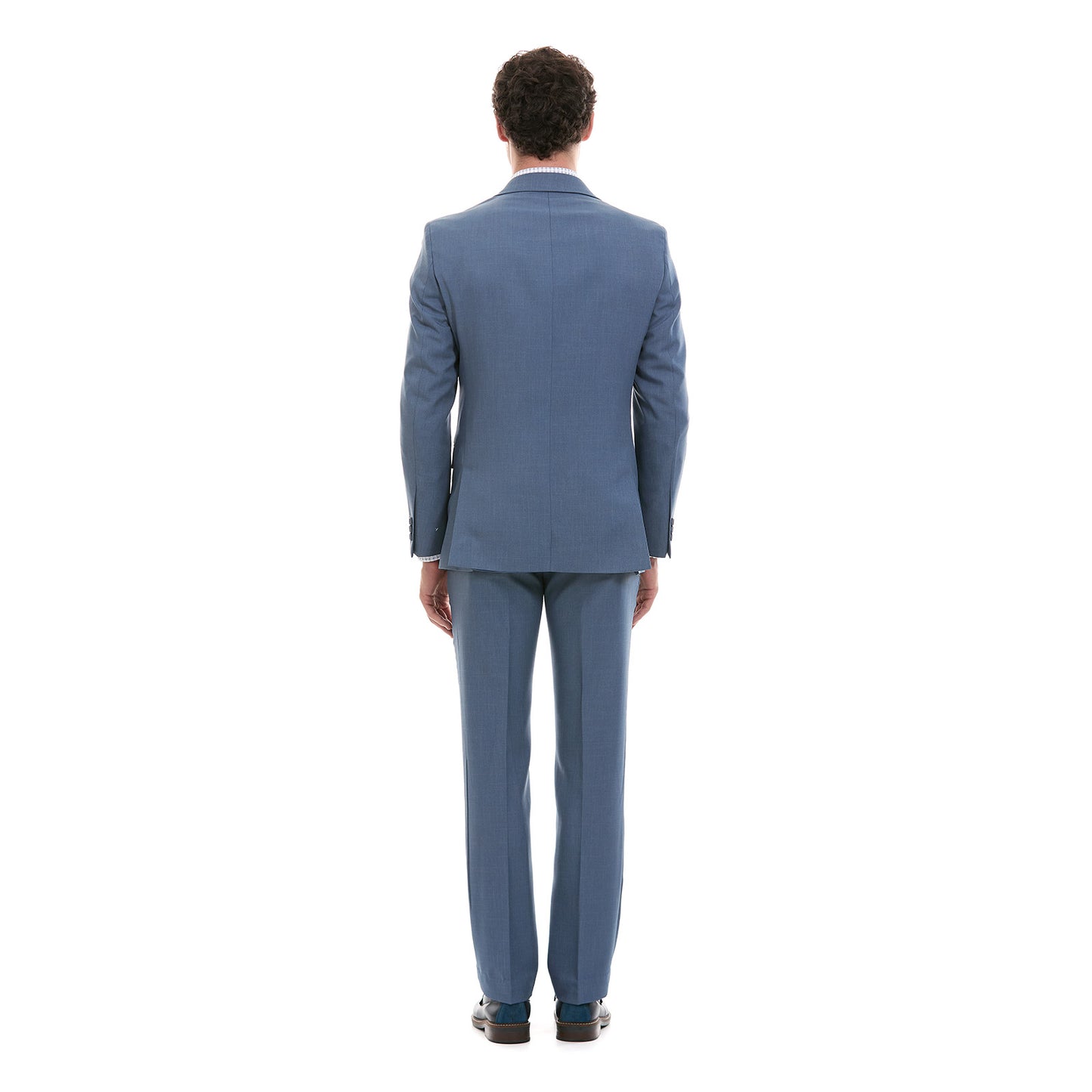 Traje Recto Dos Botones Fit Slim Liso