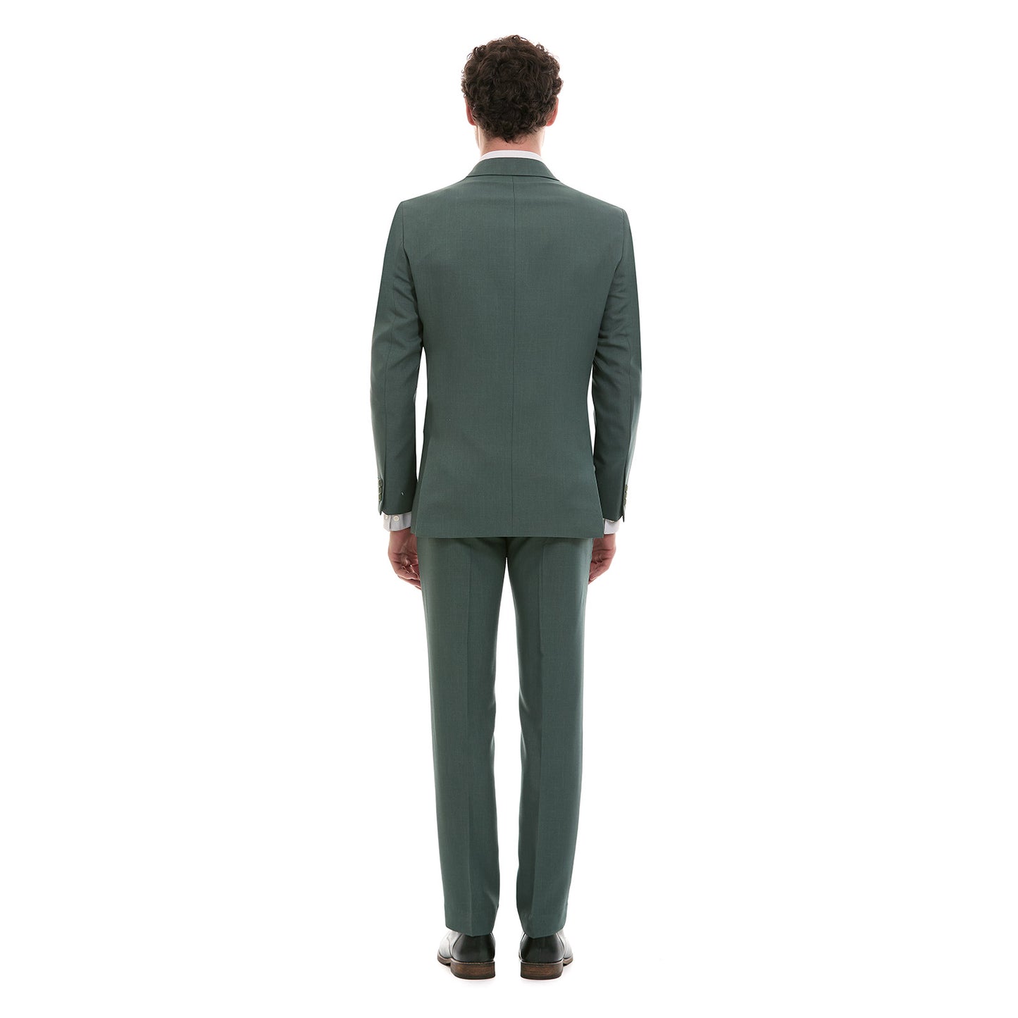 Traje Recto Dos Botones Fit Slim Liso