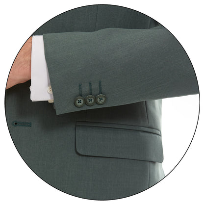 Traje Recto Dos Botones Fit Slim Liso